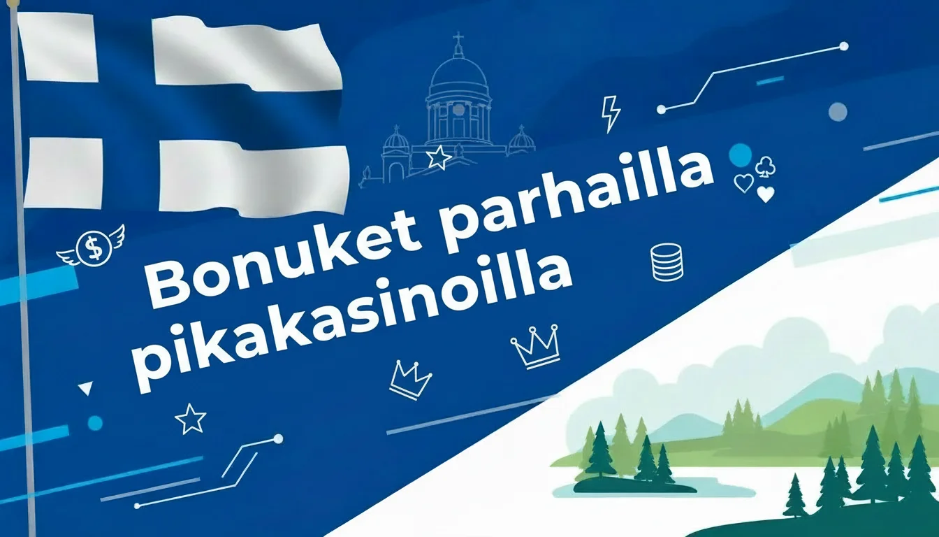 Bonukset parhailla pikakasinoilla Suomessa